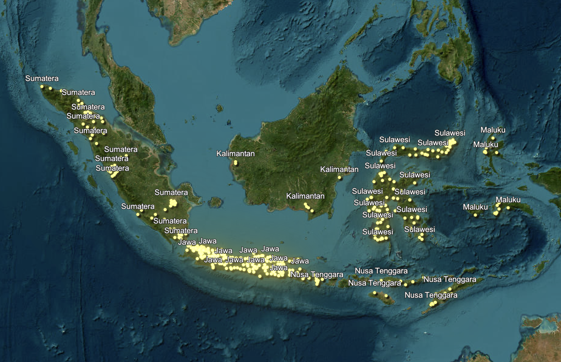 Indonedia energy stations S